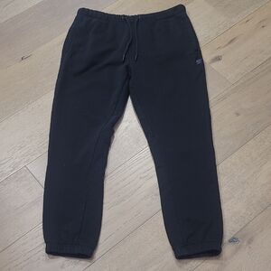 Cory Vines Joggers Men's sz M Black 100% Cotton Active Sweatpants Loungewear